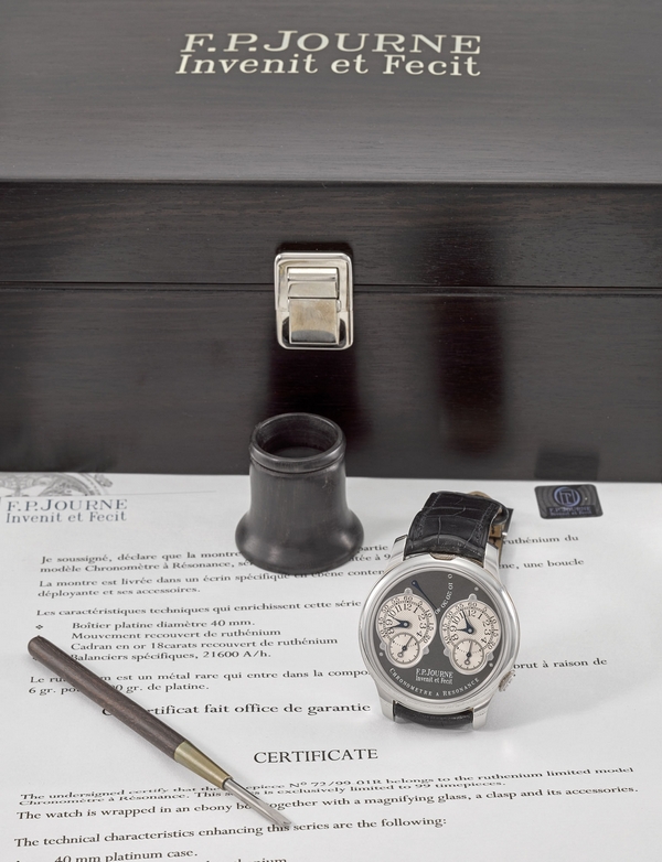 Christie’s Rare Watches: часы F.P. Journe Chronometre à Résonance