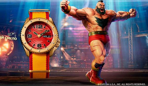 Часы Seiko 5 Sports Street Fighter V