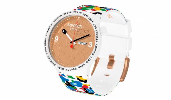 Часы Swatch x BAPE Big Bold 2020