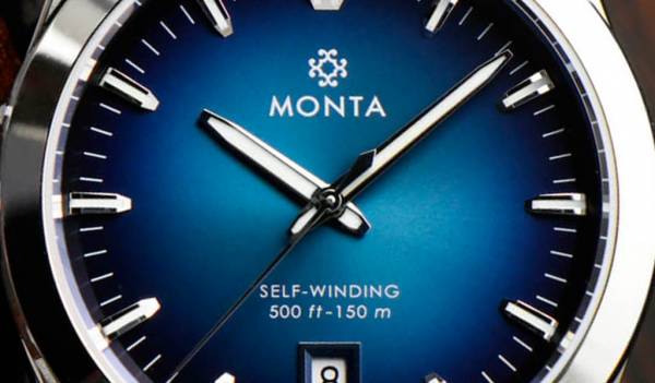 Новые наручные часы Monta Noble. Два варианта цветов циферблата
