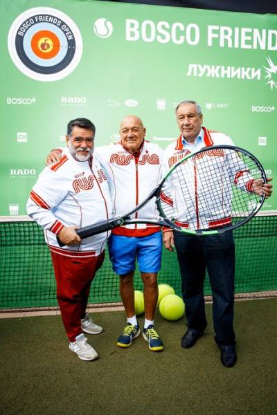 Благотворительный теннисный турнир Bosco Friends Open в Лужниках