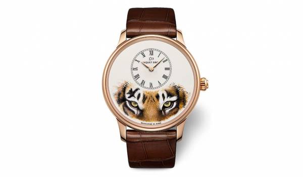 Часы Jaquet Droz Petite Heure Minute Tiger