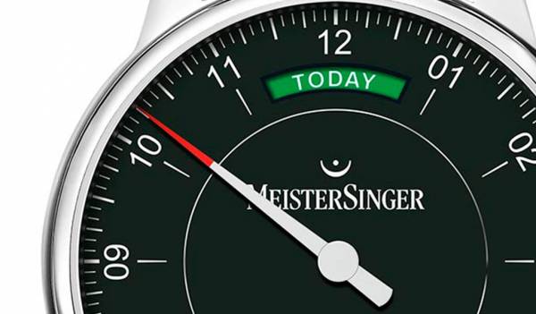 Однострелочные часы MeisterSinger Urban Day Date «Edition Today»