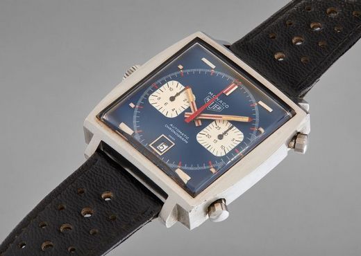 Выставят на торги легендарную модель часов Heuer Monaco