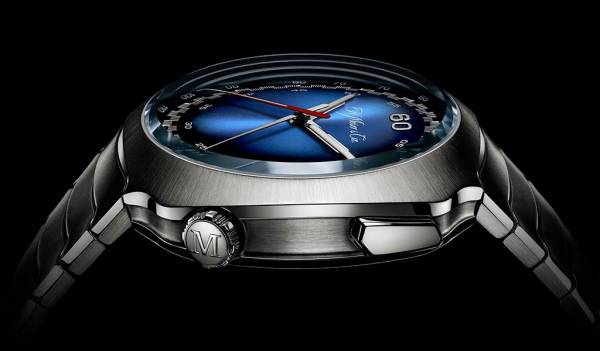 H. Moser & Cie. Streamliner Flyback Chronograph Automatic Funky Blue