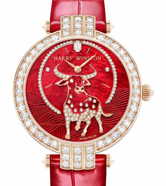 Часы Harry Winston Premier Chinese New Year Ox Automatic 36 mm