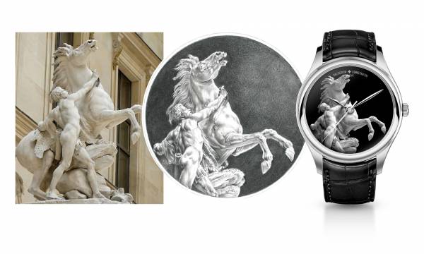 Часы Vacheron Constantin Les Cabinotiers с репродукцией музея Лувр