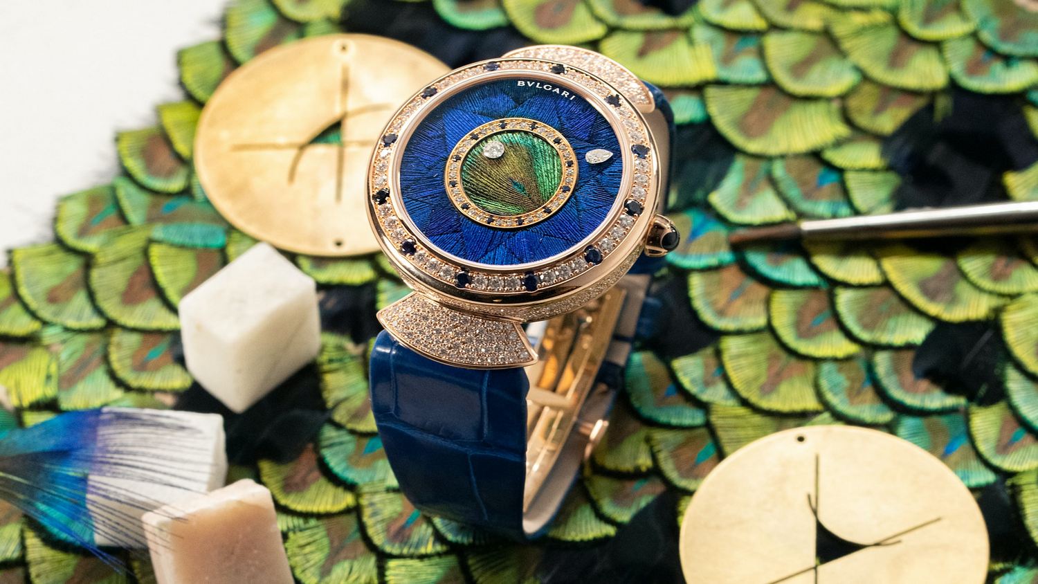 Часы Bulgari Diva's Dream Peacock Dischi