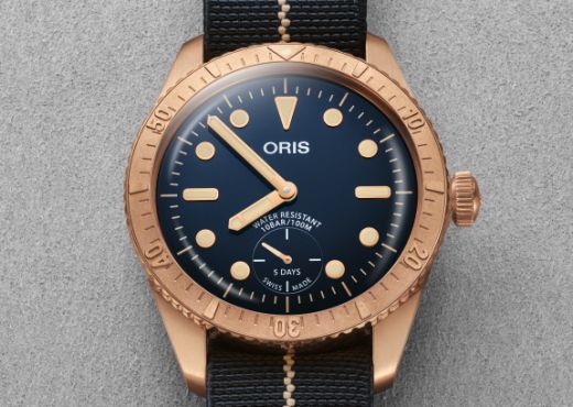 Новые часы Oris Carl Brashear Cal. 401 c малой секундной стрелкой