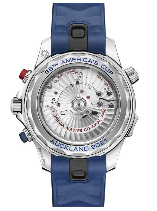 Задняя крышка часов Omega Seamaster Diver 300M America’s Cup Chronograph