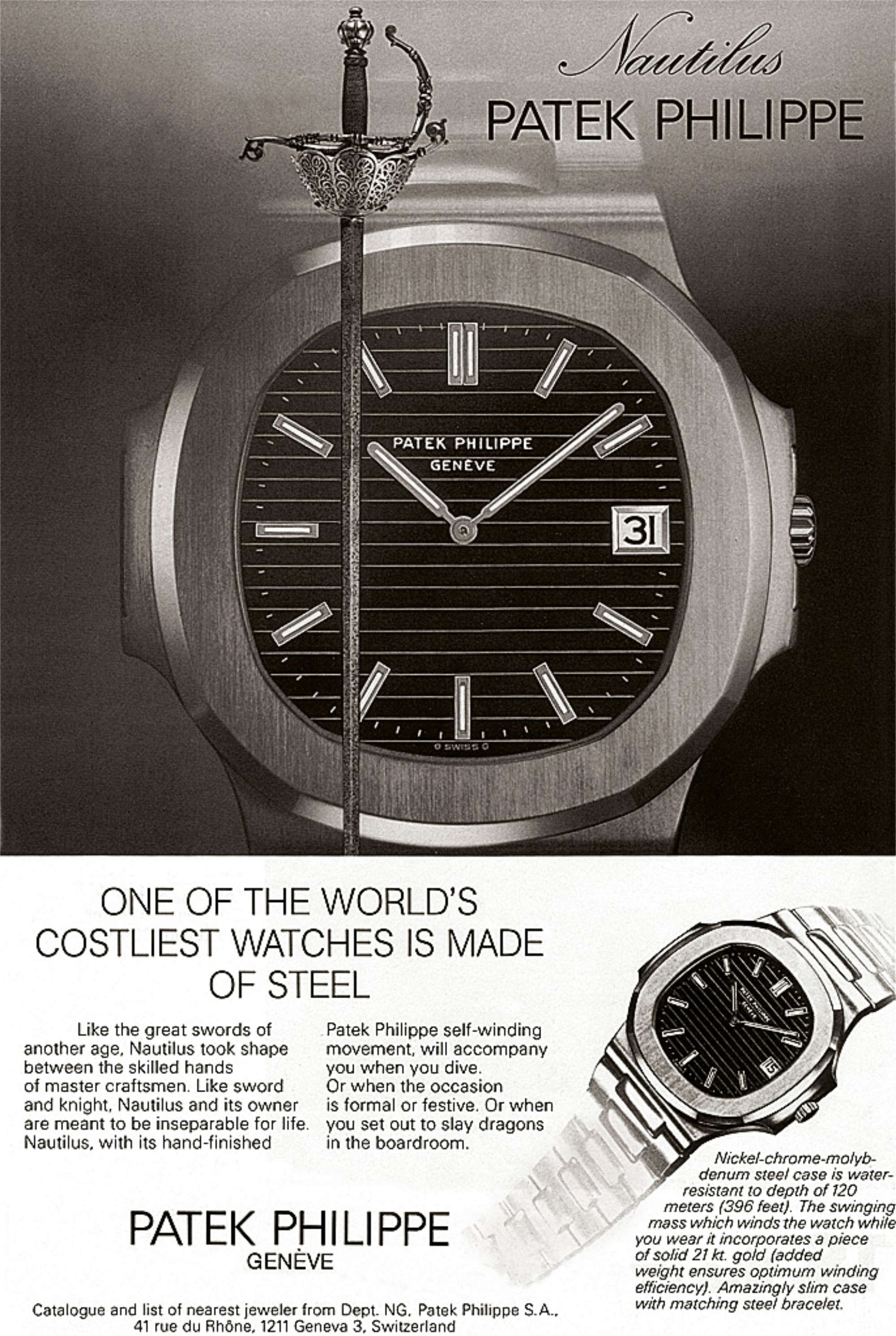 Часы Patek Philippe Nautilus Ref 3700