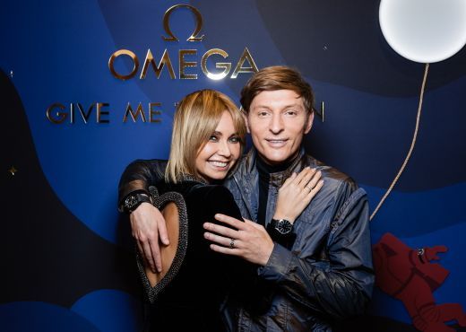 В День всех влюбленных бренд Omega собрал гостей в своем бутике