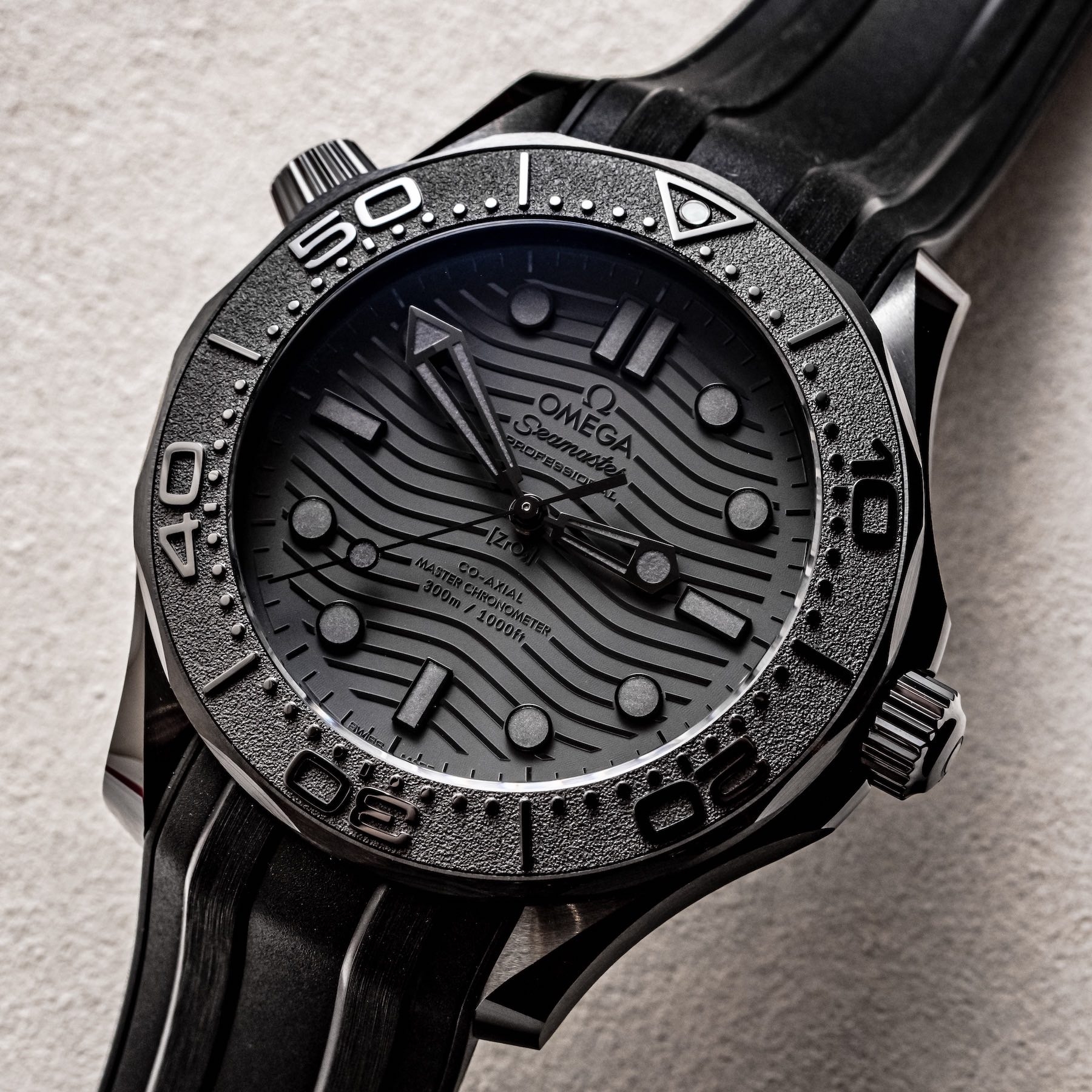 Часы Omega Seamaster Diver 300M Black Black