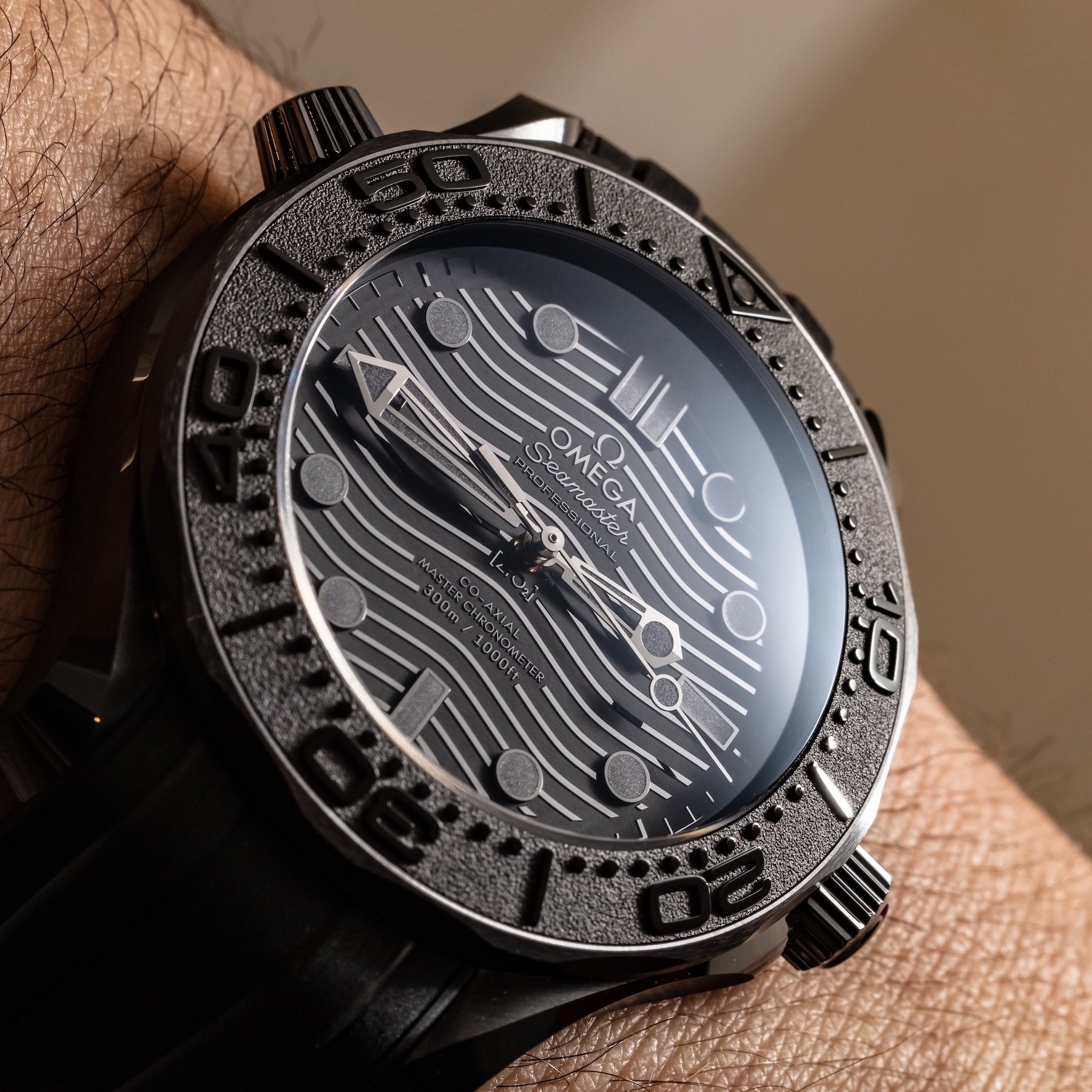 Часы Omega Seamaster Diver 300M Black Black