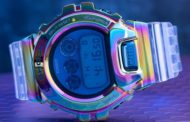 Часы Kith x G-Shock GM-6900 Rainbow во всех цветах радуги