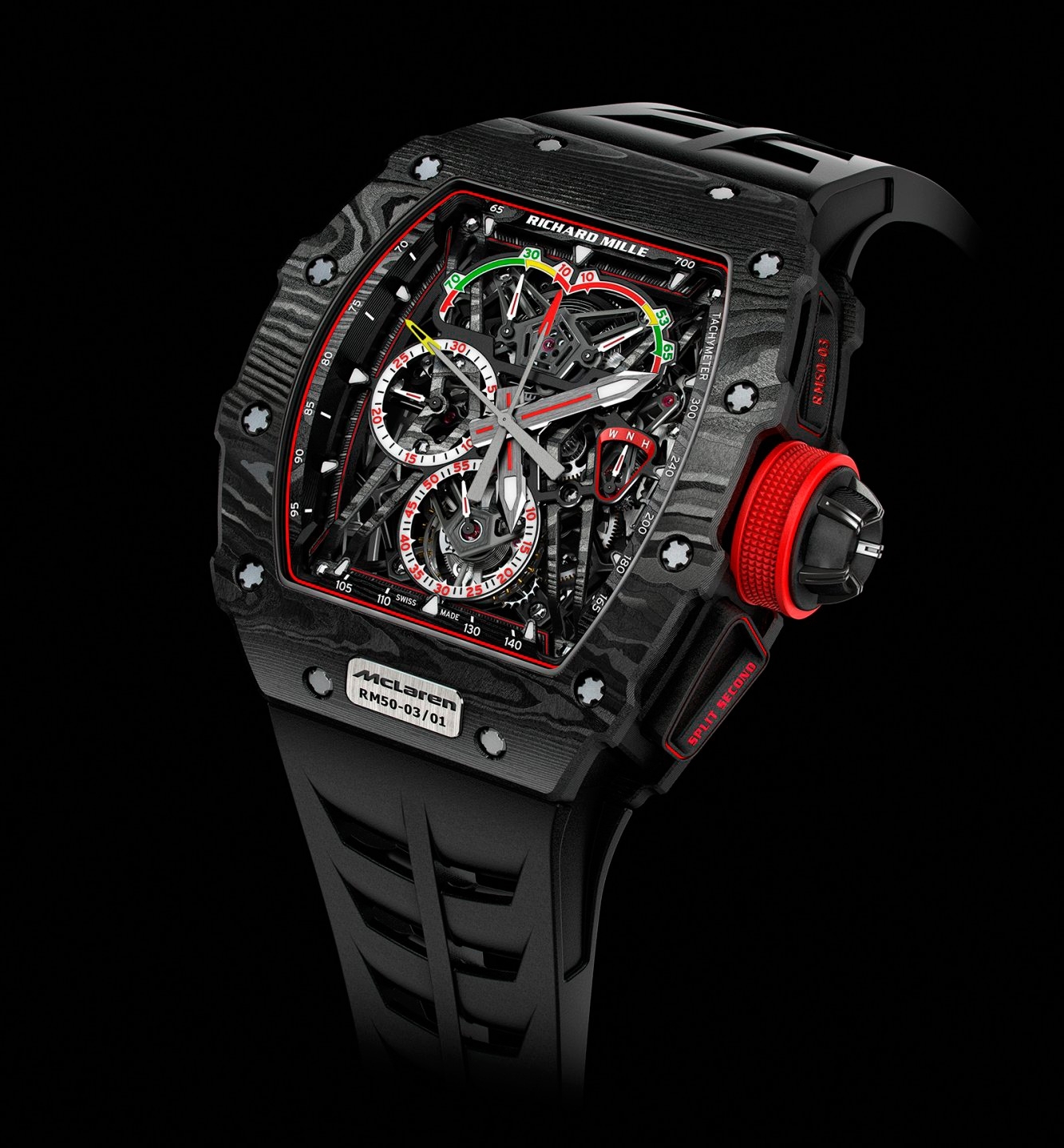 Часы Richard Mille RM 50-03 Tourbillon Split Secs Chronograph Ultralight McLaren F1