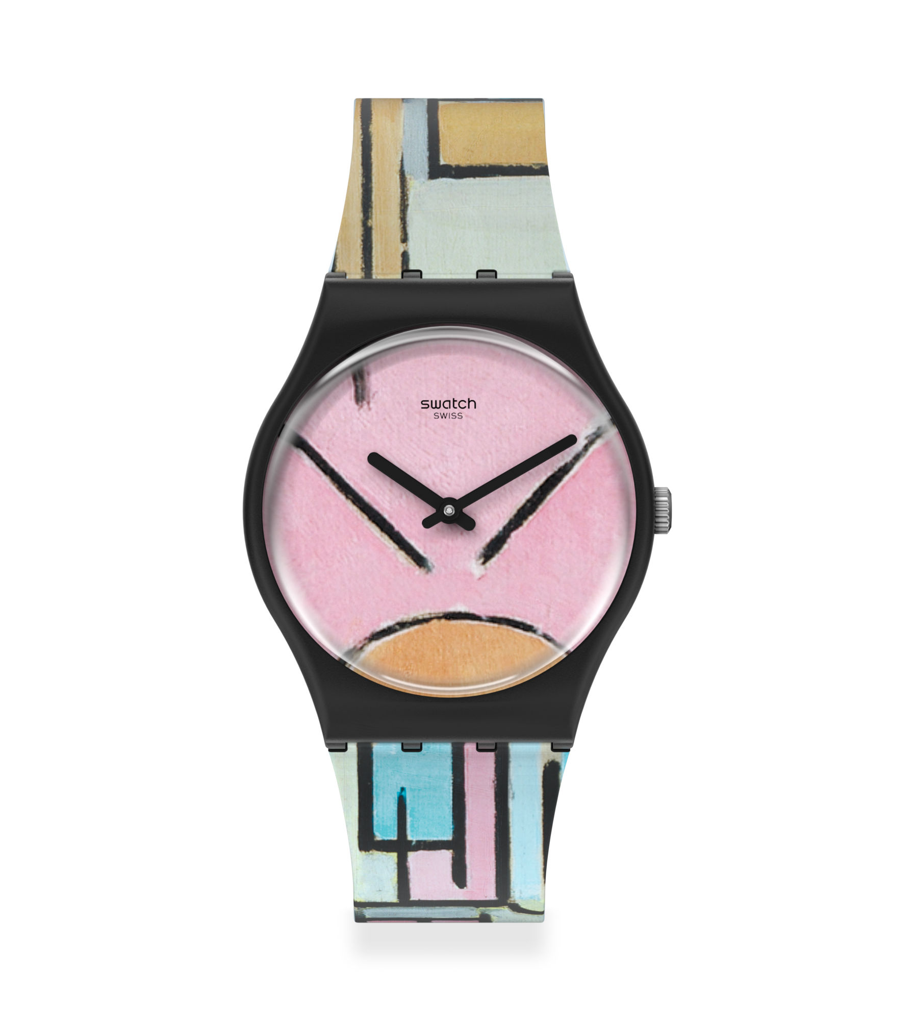 Часы SWATCH COMPOSITION IN OVAL WITH COLOR PLANES 1 от Swatch
