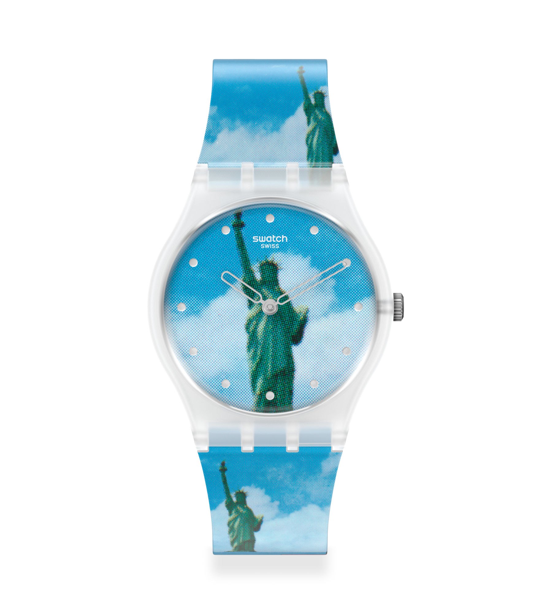 Часы NEW YORK BY TADANORI YOKOO THE WATCH от Swatch
