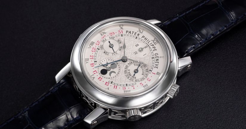 Самым дорогим лотом онлайн-аукциона стали часы Patek Philippe