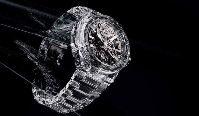 Часы Hublot Big Bang Integral Tourbillon Full Sapphire