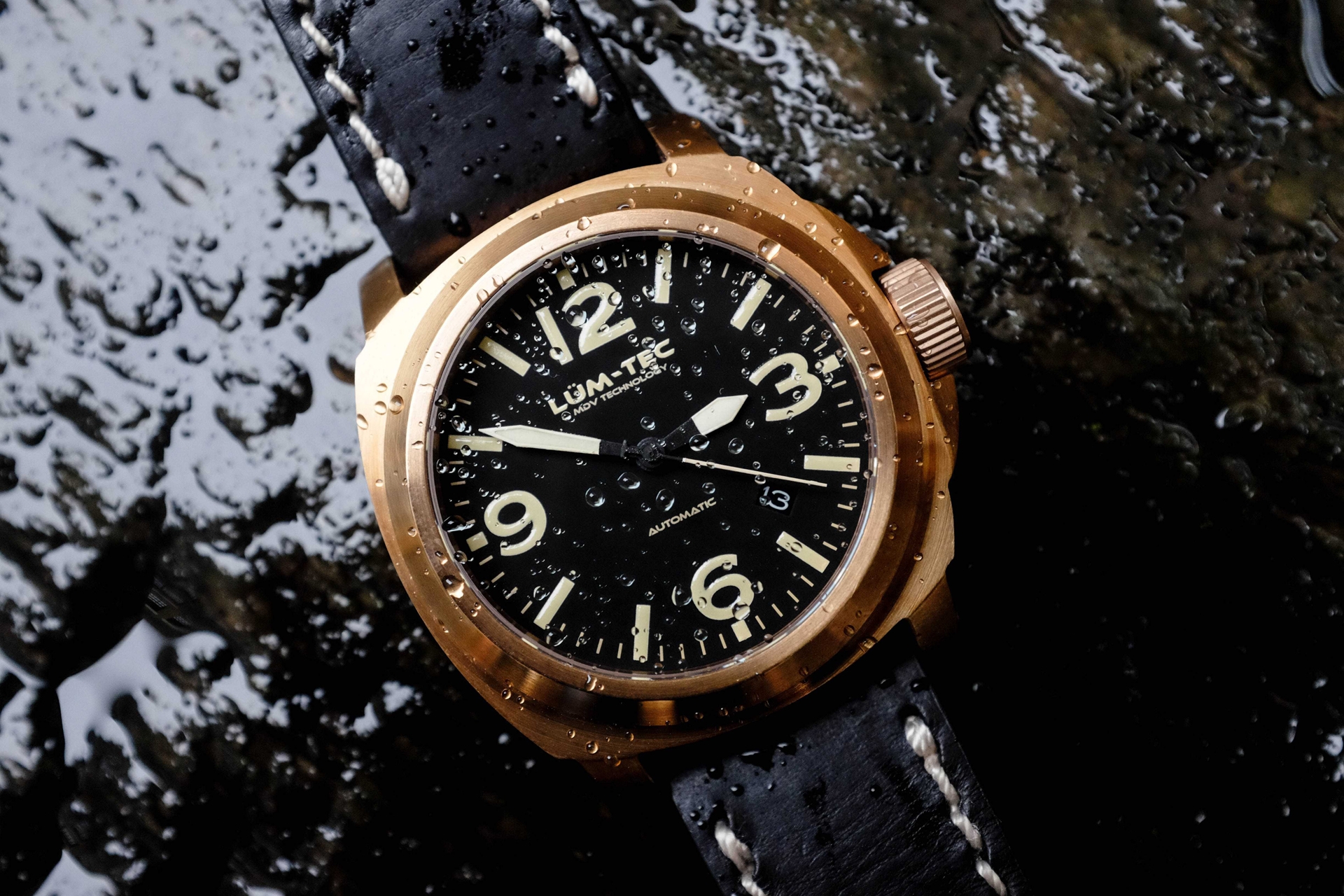 Часы Lum-Tec M53 Bronze 44 мм Limited Edition