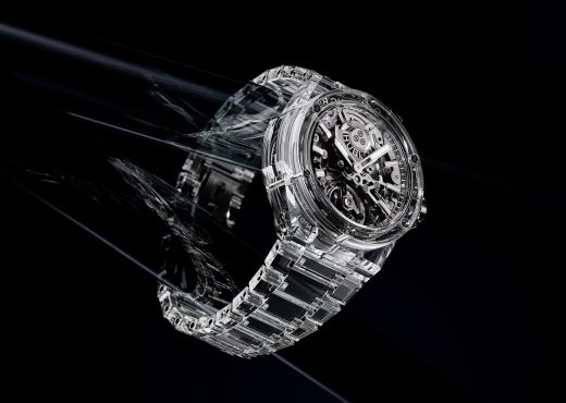 Hublot Big Bang Integral Tourbillon Full Sapphire в прозрачном корпусе