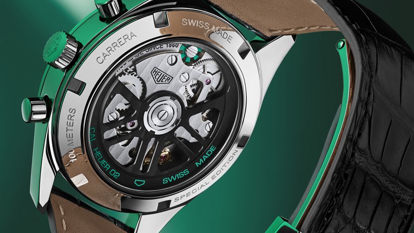 Часы TAG Heuer Carrera Green Special Edition