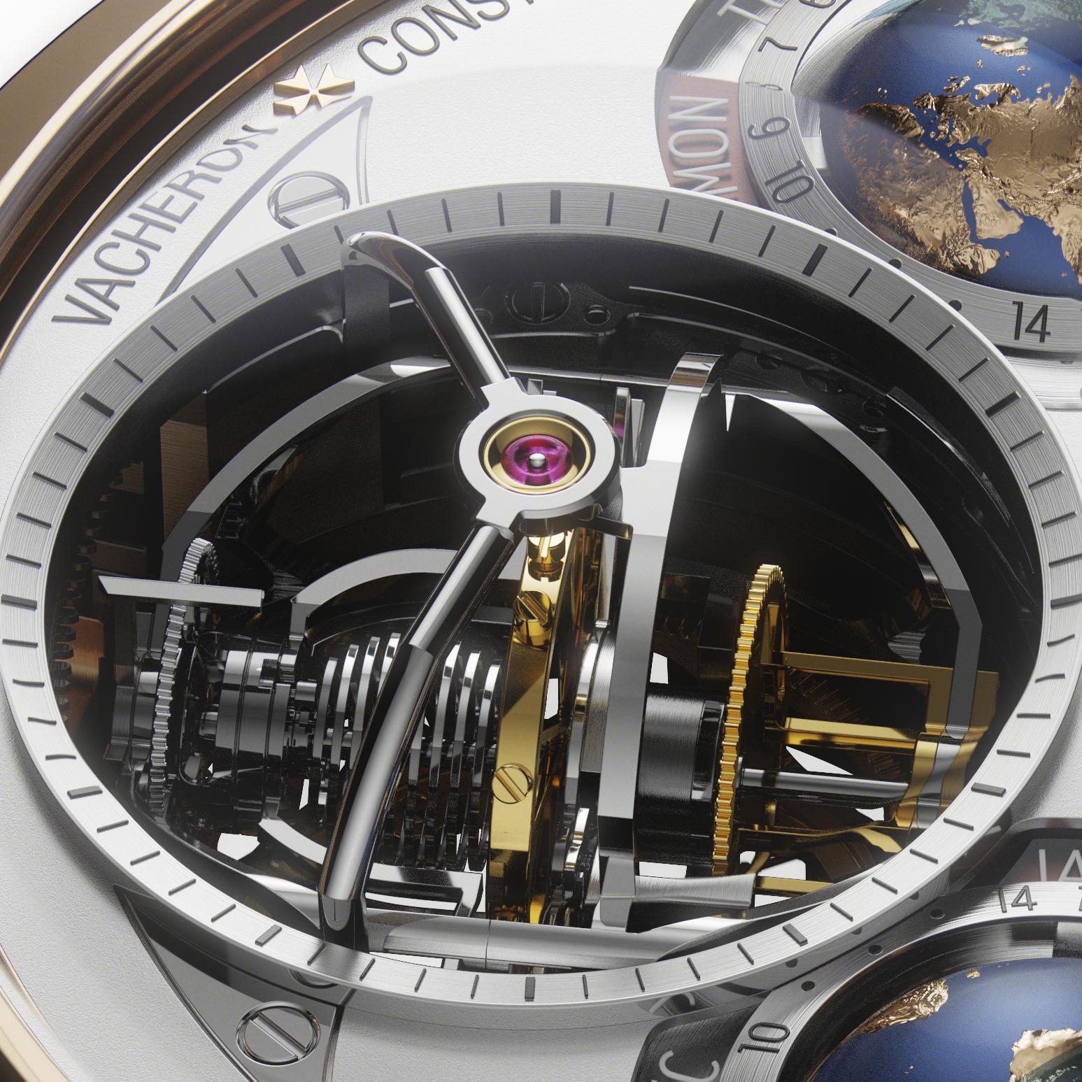 Часы Vacheron Constantin Armillary Tourbillon Perpetual Calendar Planetaria