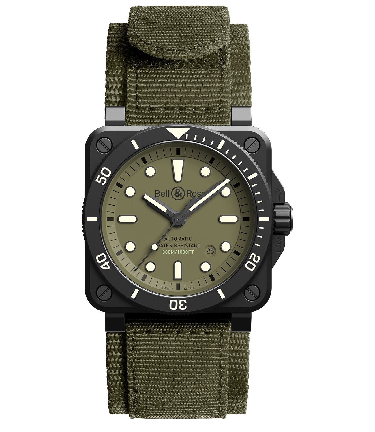 Часы Bell & Ross BR 03 Diver Military