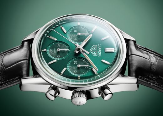 Часы TAG Heuer Carrera Green с необычным цветом циферблата