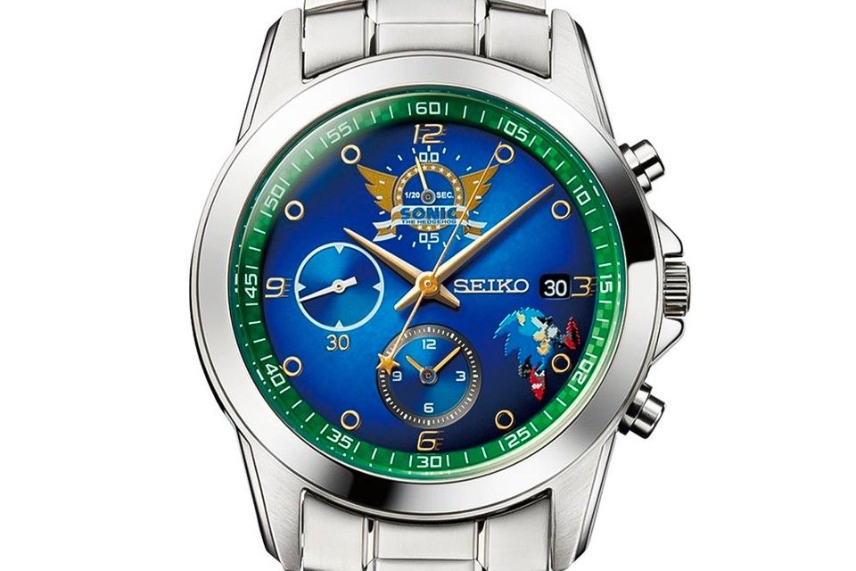 Часы Seiko х Sonic the Hedgehog 30th Anniversary Official Watch