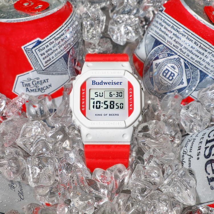 Часы G-Shock x Budweiser