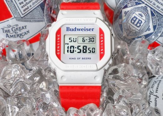 G-Shock выпустила часы совместно с производителем пива Budweiser