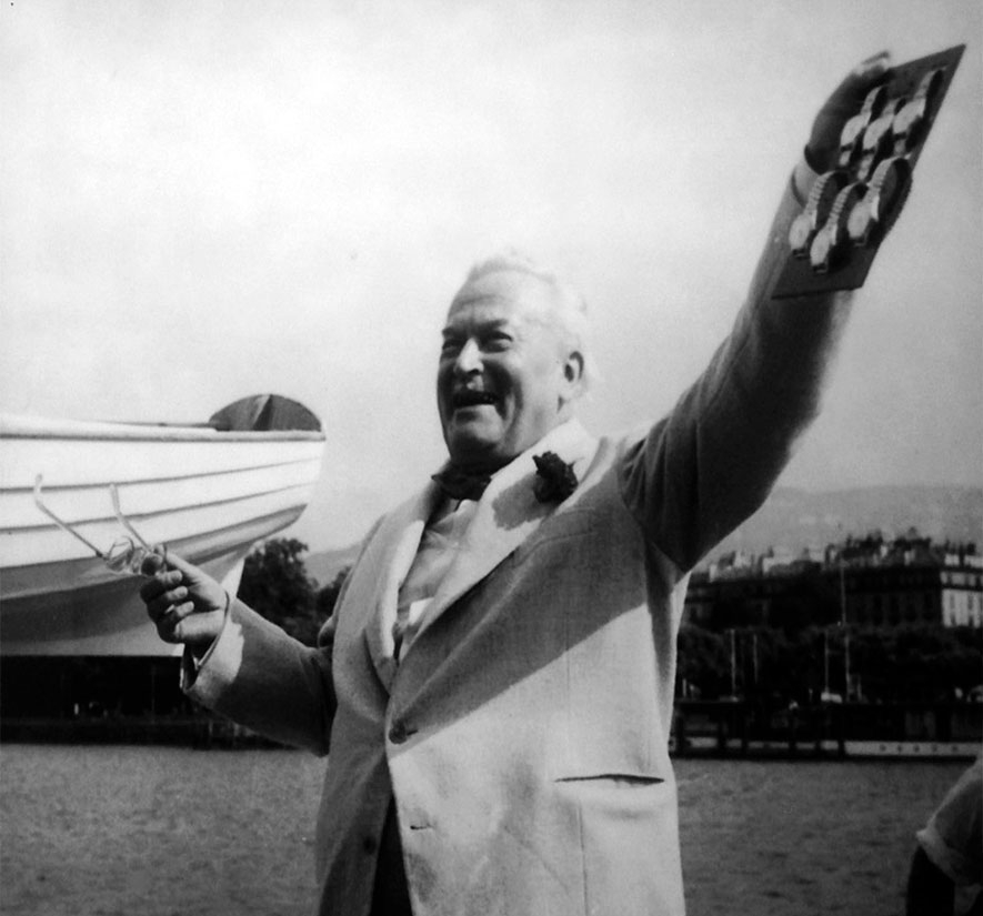 Ганс Вильсдорф в 1951 году на праздновании своего 70-летия