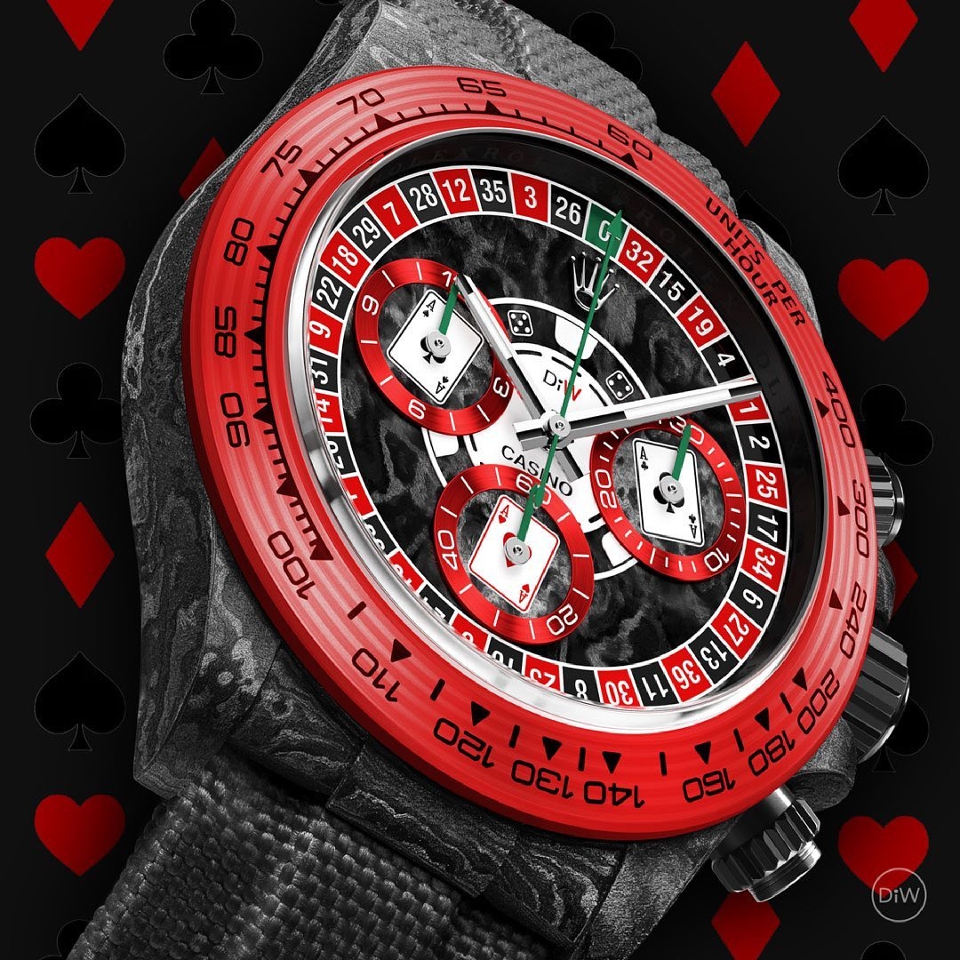 Часы Rolex Cosmograph Daytona Lucky Player V2 от Designa Individual