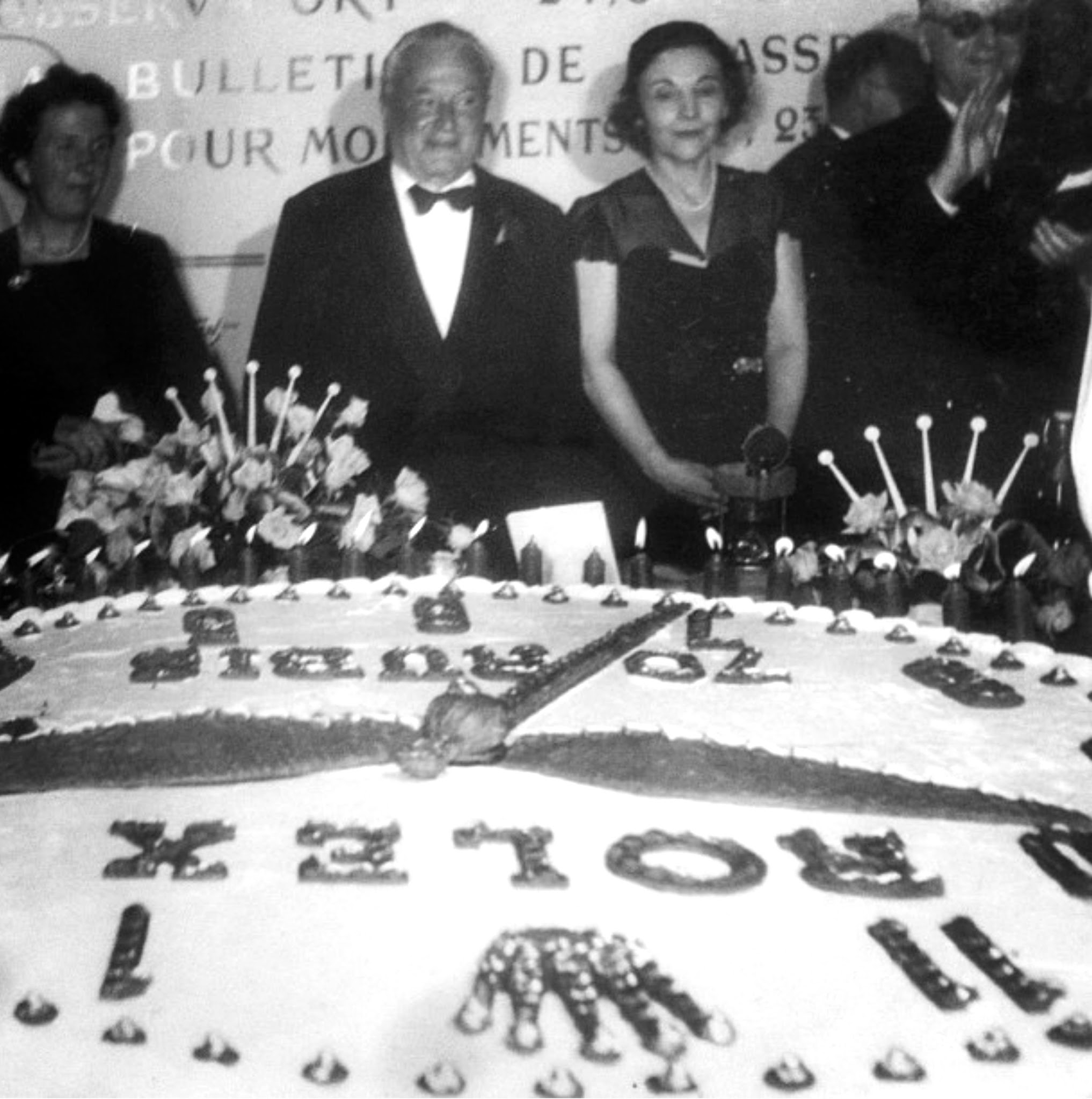 Ганс Вильсдорф в 1951 году на праздновании своего 70-летия