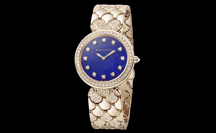 Часы Bvlgari Divas’ Dream с циферблатом из синего лазурита