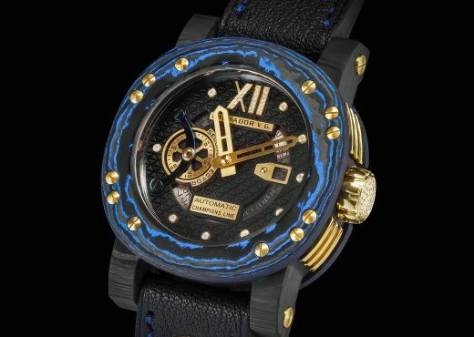 LABRADOR V.G. выпустила две новые модели часов в синем карбоне