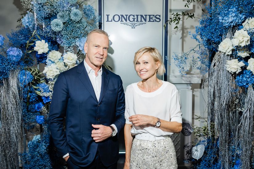 Longines пригласила друзей на открытие первого бутика в Москве