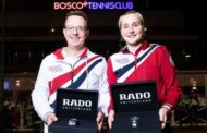 Rado - хронометрист благотворительного теннисного турнира