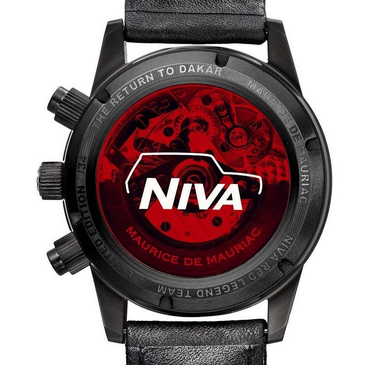 Часы Maurice de Mauriac Chrono Modern «Niva Red Legend»