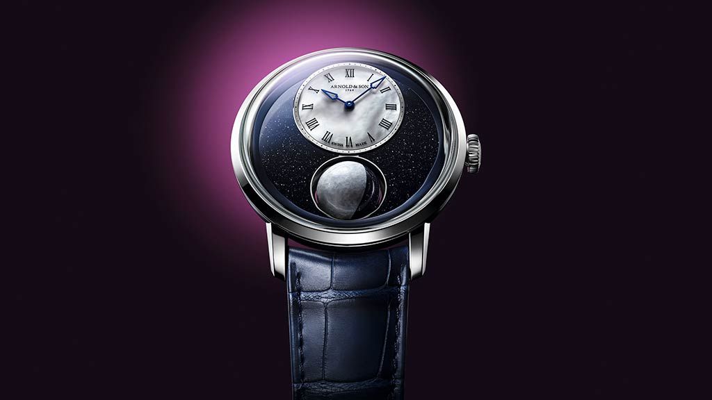 Часы Arnold & Son Luna Magna Platinum