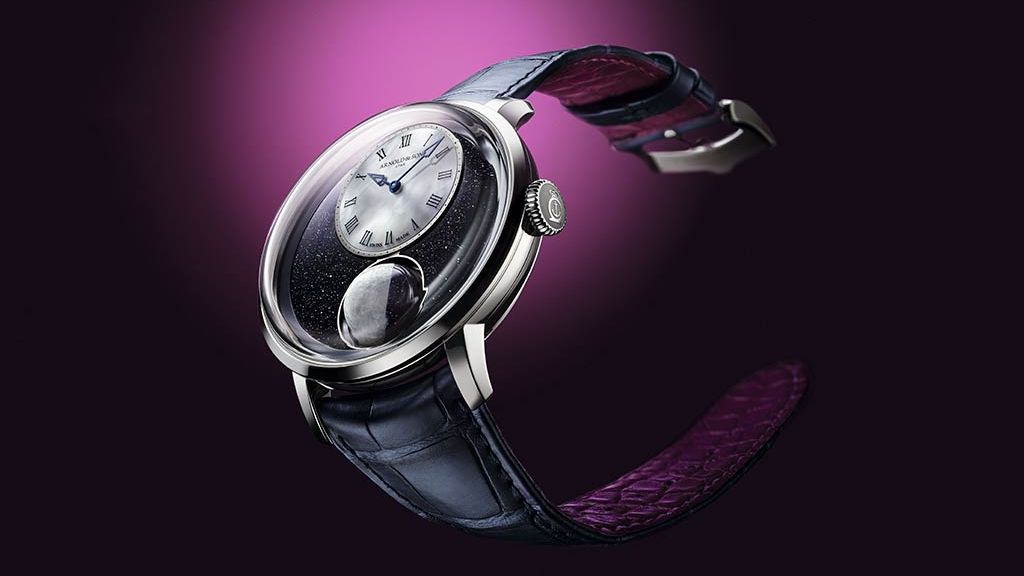 Часы Arnold & Son Luna Magna Platinum