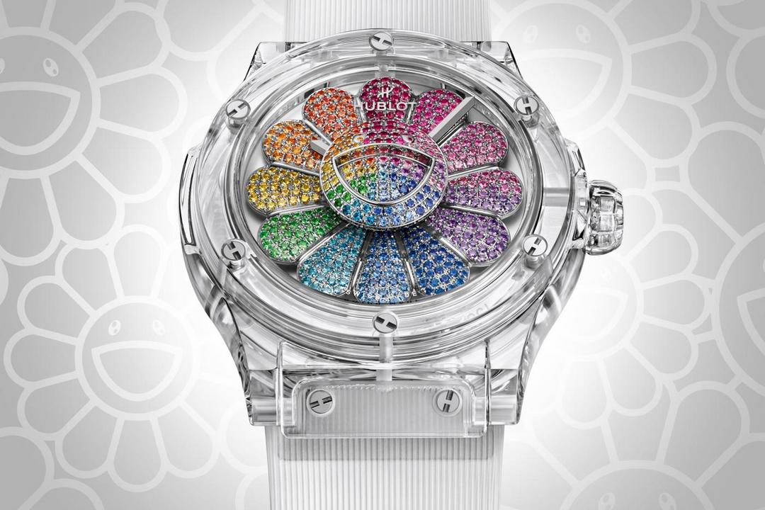 Часы Hublot Classic Fusion Takashi Murakami Sapphire Rainbow