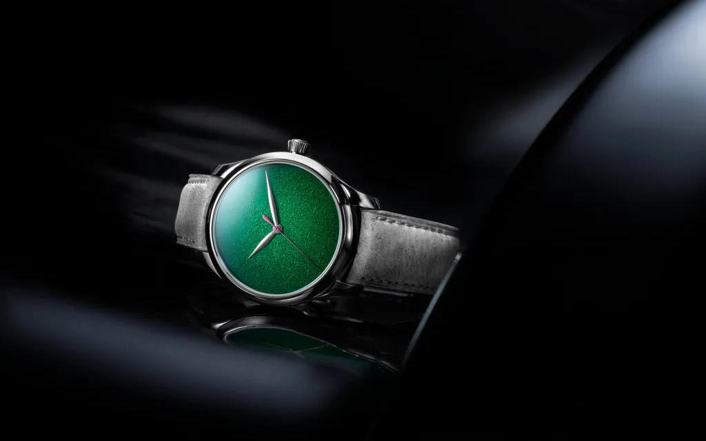 Часы H. Moser & Cie. Endeavour Centre Seconds Concept Lime Green