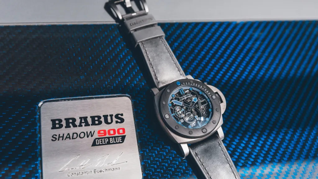 Часы Panerai Submersible S BRABUS Blue Shadow Edition