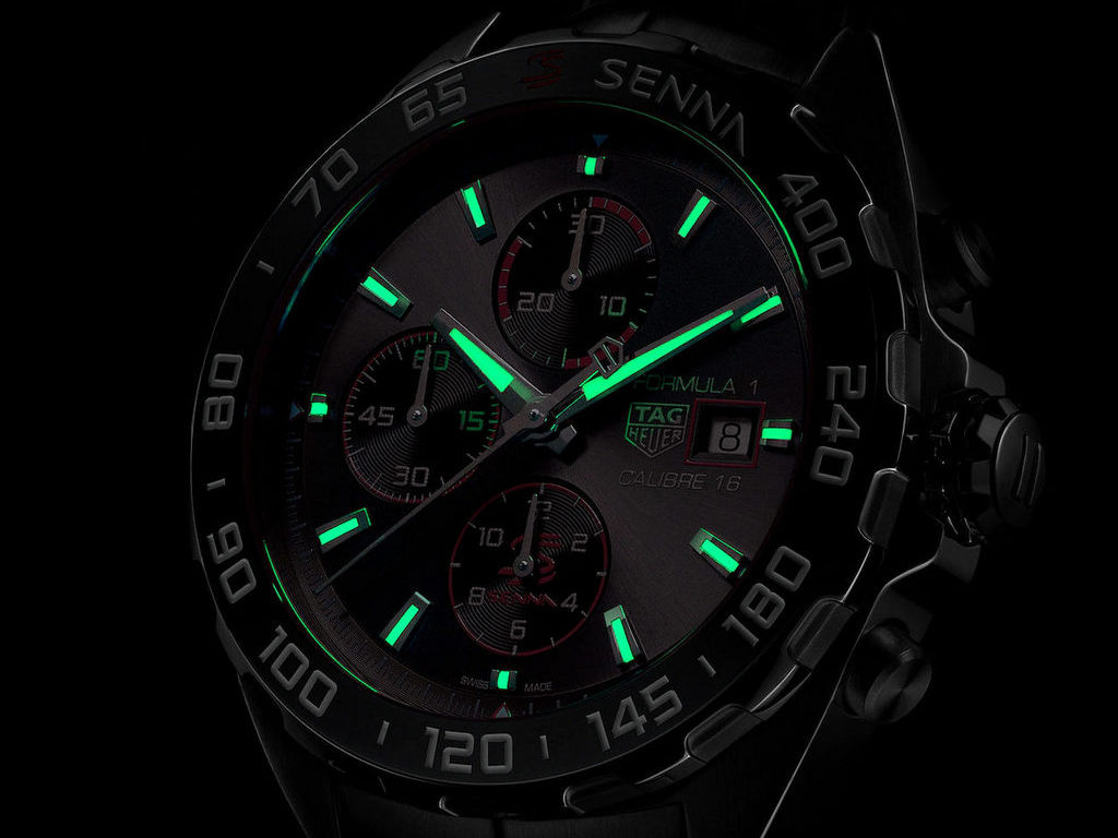 Часы TAG Heuer Formula 1 Senna Special Edition 2022