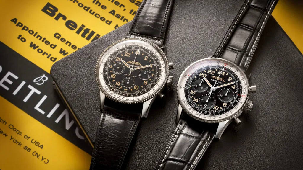 Старые и новые часы Breitling Navitimer Cosmonaute