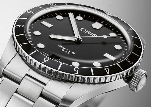 Часы Oris Divers Sixty-Five 12H Calibre 400 с новым механизмом