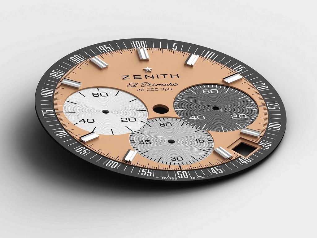 Циферблат часов Zenith Chronomaster Original Hodinkee Edition